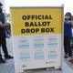 What An Official Ballot Box Looks Like in California